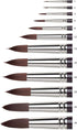 Winsor & Newton Galeria Round Long Handle Brush, Size 20