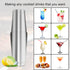 Bartender Kit with Stand,Cocktail Shaker Set Stainless Steel Bar Tool Set for Drink Mixing with Mixing Spoon Measuring Jigger, Liquor Pour Awesome Drink