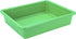 Storex 62520U05C Storage Tray, Letter Size, 5-Pack, 10 x 13 x 3 Inches, Green,Flat Tray