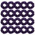 Didder 20 Pcs Hair Scrunchies Velvet Elastics Scrunchy Hair Ties Dark purple Soft Scrunchie Bobbles Ropes Scrunchie Solid color Hair Bands for Women Girls