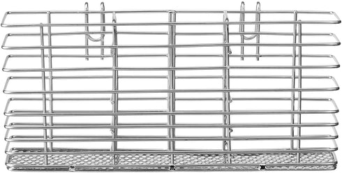 iPEGTOP Expandable Dish Drying Rack with Rustproof Stainless Steel Utensil Cutlery Holder, Over Sink Dish Rack Basket Shelf, Dish Drainer in Sink or On Counter