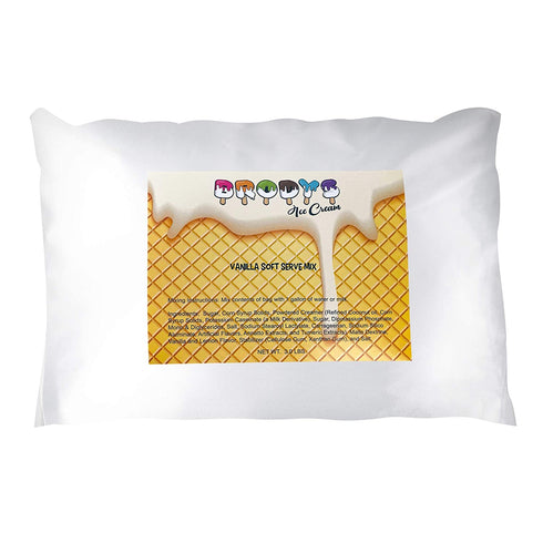 Brodys Soft Serve Mix, Vanilla 3 lb Bag