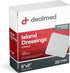 Dealmed Sterile Bordered Gauze Island Dressings – 25 Count, 6" x 6" Gauze Pads, Disposable, Latex-Free, Adhesive Borders with Non-Stick Pads, Wound Dressing for First Aid Kit and Medical Facilities