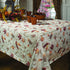 Benson Mills Natures Leaves Jacquard Printed Fabric Tablecloth for Fall, Harvest, and Thanksgiving (60" x 104" Rectangular)