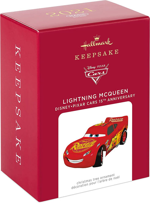Hallmark Keepsake Christmas Ornament 2021, Disney/Pixar Cars 15th Anniversary Lightning McQueen, Sound