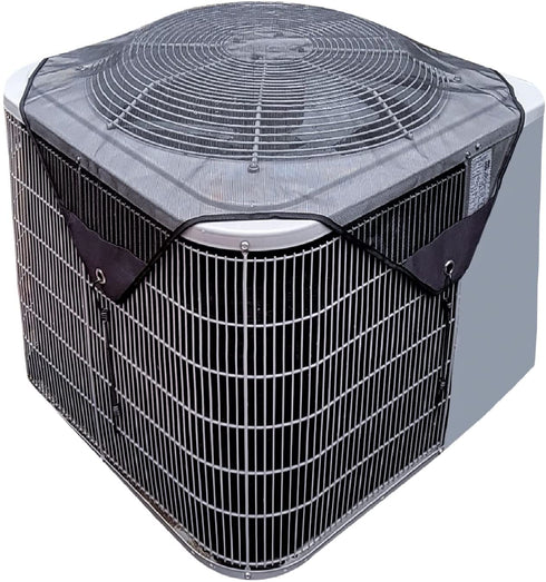 Air Conditioner Covers for Outside Units Mesh, Central Ac Leaf Guard Cover for Outdoor Compressor All Season
