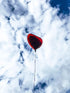30 pcs Red Heart Balloons 18" Heart Love Foil Balloon , Helium Support Valentines Day Wedding Bridal Engagement Party Anniversary Decorations (30 pcs 18")