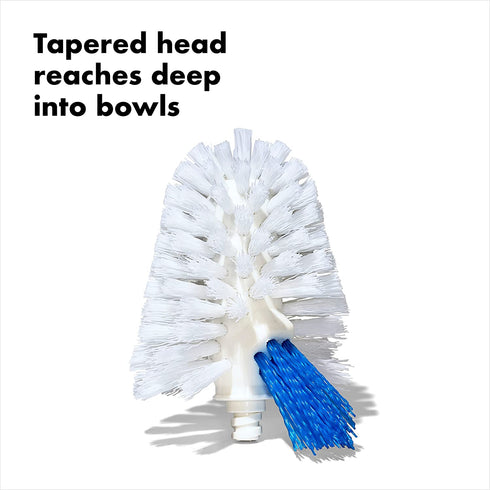 OXO Good Grips Toilet Brush with Rim Cleaner Replacement Head Refill