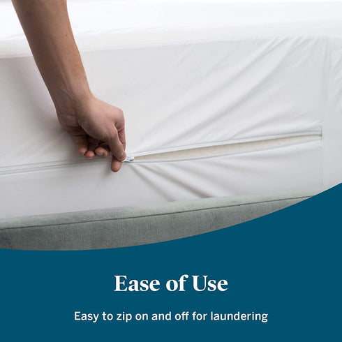LUCID Encasement Mattress Protector - Completely Surrounds Mattress for Waterproof Protection