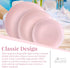 DISPOSABLE PLASTIC DESSERT PLATES | Opulence Blush | 20 pc - 7.5?