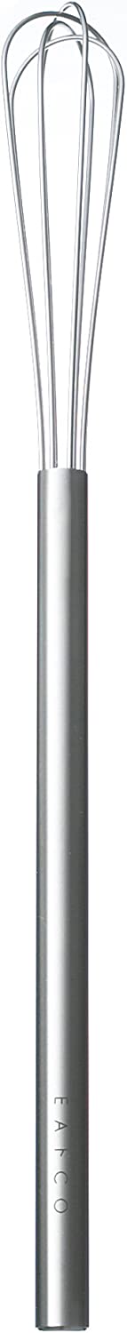 Yoshikawa EAtCO MEZELU Whisk, Silver