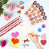 28 Pack Valentines Day Gifts for Kids , Valentines Cards Stickers Pencils Boys Girls, 252 PCS Valentine Exchange Party Favors Toys for School Classroom