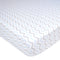 American Baby Company Printed 100% Cotton Jersey Knit Fitted Crib Sheet for Standard Crib and Toddler Mattresses, Blue Zigzag, for Boys and Girls