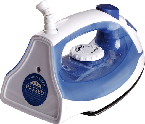 Utopia Home Steam Iron for Clothes with Nonstick Soleplate - 1200 Watt Lightweight Travel Iron - Clothes Iron with 360 Degree Swivel Cord - Iron with 200 mm Water Tank (Blue)