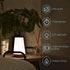 Table Lamp Touch Lamp 5 Level Dimmable Warm White Light & 13 Color Changing RGB,Nightstand Light for Bedroom,Baby Kids Room, Living Room, Office