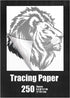 A4 Tracing Paper for Drawing Light Up Tracing Paper Pad Translucent Paper Sketching Tracing Paper for Kids Pencil Marker Ink DIY Crafts Painting Works (250 Sheets)