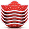 5 Pieces Bowl Huggers Microwave Bowl Huggers Bowl Holders for Hot Food Bowl Holder Soup Bowl Holder Christmas Themed Microwave Bowl Holders for Hot Food Microwave Safe Holder (Classic Style)