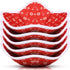 5 Pieces Bowl Huggers Microwave Bowl Huggers Bowl Holders for Hot Food Bowl Holder Soup Bowl Holder Christmas Themed Microwave Bowl Holders for Hot Food Microwave Safe Holder (Classic Style)