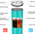 Grandma Gifts, Nana Stainless Steel Insulated Skinny Tumbler with Lid, Christmas Birthday Mother™s Day Gifts for New Grandma Nana Grandmother Gigi Granny Mom Women from Grandchildren(20oz, Mint)