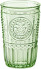 Bormioli Rocco - 387595GRS021524 Bormioli Rocco Romantic Tumbler, Set of 4, 11.5 oz, Pastel Green