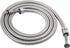Handheld Shower Hose 79", Angle Simple Stainless Steel Flexible Shower Sprayer Hose, Replacement Shower Hose 1/2" IPS, Shower Extension Hose, Brushed Nickel