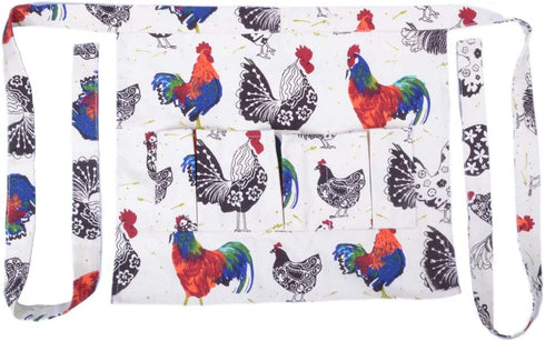 Eggs Collecting Gathering Holding Apron for Chicken Hense Duck Goose Eggs Housewife Farmhouse Kitchen Home Workwear (Kid Small)