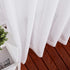 NICETOWN Sheer Curtains 96 Long - Grommet Top Ivory Voile Sheer Window Treatment Panels for Hall/Parlor/Guest Suite, 2 Pieces, 54 Wide x 96-inch Length