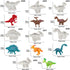 Funshowcase Dinosaur Fondant Silicone Molds 7-Count