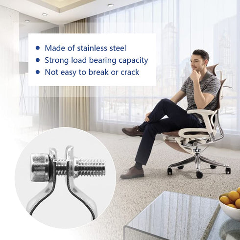 Fixing Sinking Office Chair, Office Chair Cylinder Replacement to Prevent Sinking, Adjustable Height Office Chair Gas Lift Cylinder Saver fix kit with A Wrench