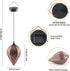 Hanging Solar Lantern LED Solar Garden Lights Metal Lamp Waterproof for Outdoor Hanging Decor Party (Hanging Solar Light B)