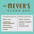 Mrs. Meyer's Dishwashing Liquid Dish Soap, Cruelty Free Formula, Basil Scent, 16 oz - Pack of 3