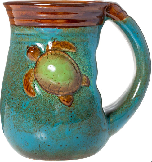 Cape Shore 18oz Stoneware Handwarmer Mug - Multiple Styles Available (Turtle)