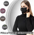 50pcs Black Masks Face Breathable Dust Filter Masks Mouth Cover Disposable Masks with Elastic Ear Loop for Men & Women (Pack of 50 PCS)