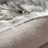 Carvapet Luxury Soft Faux Sheepskin Chair Cover Seat Pad Plush Fur Area Rugs for Bedroom, 2ft x 3ft,Grey