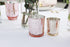 Just Artifacts 2.75-Inch Speckled Mercury Glass Votive Candle Holders (12pcs, Gold)