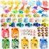 Valentines Cards for kids, 28 Pack Cute Animals Valentine Box with 56€…Assorted Novelty Toys, DIY Valentine Cards for classroom School Exchange Prizes, Valentines Gifts for Kids, Valentine Party Favors