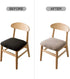 Genina Seat Covers for Dining Room Chair Seat Slipcovers Kitchen Chair Covers (Taupe, 4 Pcs)