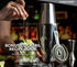 4pc Boston Cocktail Shaker Set - Large Stainless Steel Boston Shaker Bar Set with 28oz Weighted and 18 oz Unweighted Martini Drink Shaker Cups & Bartender Kit - Jigger, Hawthorne Strainer - Cresimo