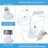 Battery Operated Desk Lamp LED Rechargeable White Desk Lamps Dimmable, Golspark Touch Control 360°Flexible Dorm Reading Lamp for Students-3 Color Modes with Pen Holder Phone Stand