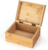 Woiworco Wood Box for Crafts, 6.7 x 5.1 x 3.1 inch Natural Bamboo Wooden Boxes Wooden Box for Art and DIY Hobbies, Decorative Box and Home Storage Wooden Keepsake Box Gift