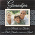 Malden International Designs Sun Washed Words Grandpa Distressed Black Picture Frame, 4x6, Black