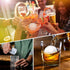 Ice Cube Trays, Jumble Big Cubes & 2.5 inches Large Sphere Ice Mold Combo, Reusable Sphere Ice Tray for Cocktail Bourbon Scotch