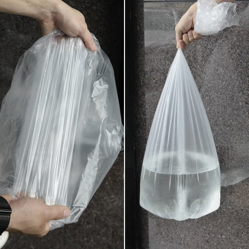 Lesbin 1.6 Gallon Clear Small Trash Bags, 190 Counts