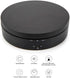 Leadleds 360 Degree Turntable Display Stand, 3 Speeds Electric Rotating Display Stand for Photography Video Shooting Props Jewelry (Black)