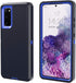 Accessories 88 Galaxy S20 FE 5G Case Heavy Duty Full Body Protection 3 in 1 Rugged Shockproof 3-Layer Cover for OtterBox Samsung Galaxy S20 FE Case (Dark Blue)