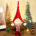 HELPLEX 5 Pack 14 inch Christmas Lucky Gnome Tomte Plush Elf Scandinavian Santa with Light, Irish Gnomes Plush Elf Doll Scandinavian Ornaments for Christmas Tree Home Garden Holiday Decorations Gift