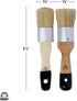 FolkArt Home Decor Chalk and Wax Brushes,