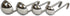 CucinaPrime Set of 4 Stainless Steel Soup Ladle 2 Ounce, 4 Ounce, 6 Ounce, 8 Ounce