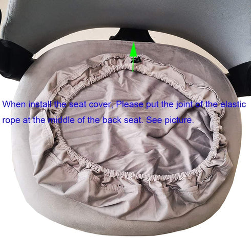 Hand Made Seat Cover for Herman Miller Sayl Home Office Task Chair Seat (Gray)