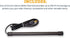 SnapSafe Gun Safe Dehumidifier Rod, Black - Maintenance-Free Plug-in Electric Dehumidifier Eliminates Moisture for Gun Safes & Cabinets to Help Prevent Rust & Corrosion in Your Gun Vault